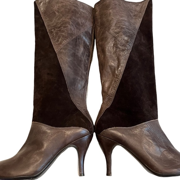 Gianni Bini Vintage Leather Knee High Boots - Picture 7 of 13